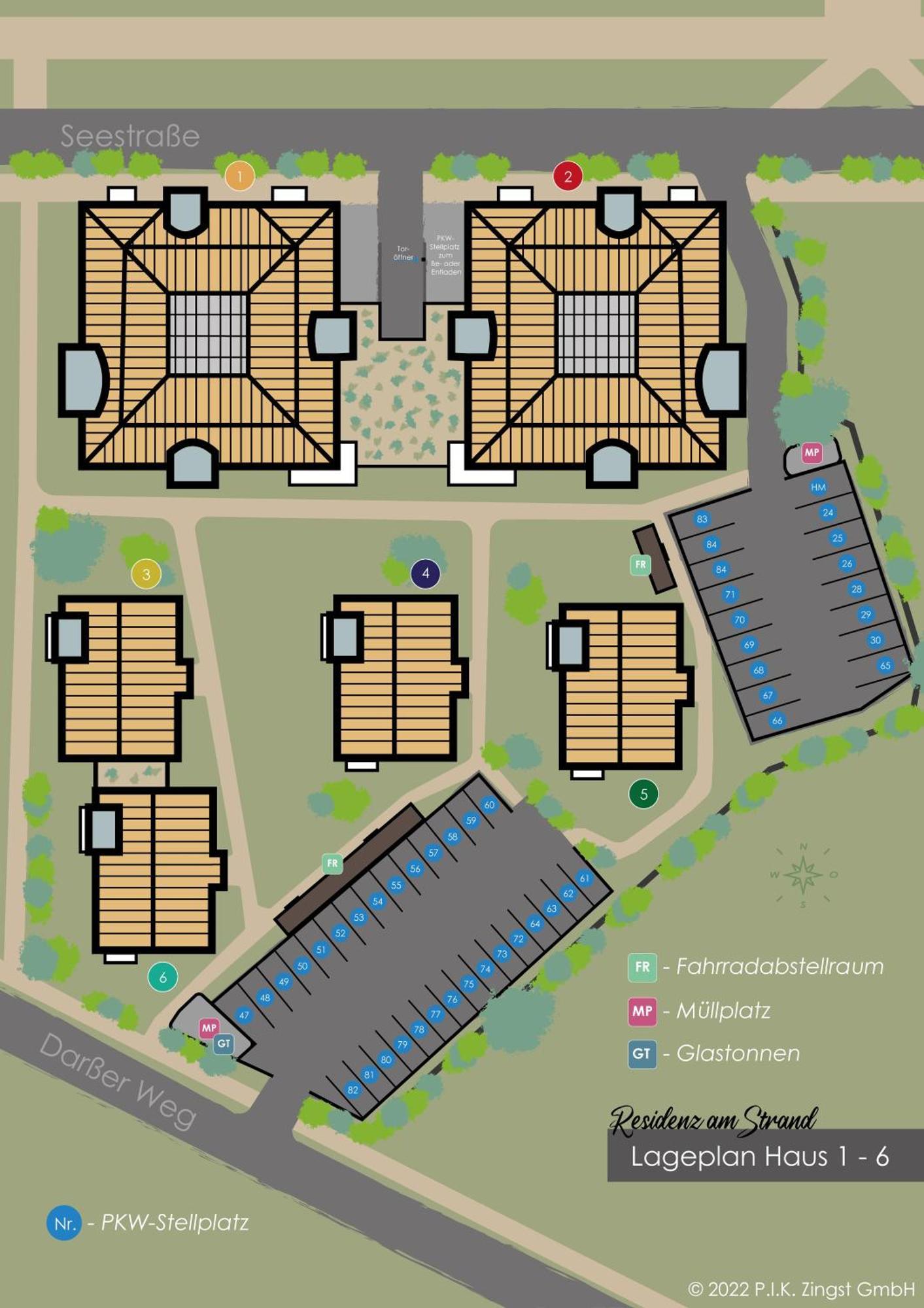 Residenz Am Strand Ostseeglueck - Wohnung 1-13 Zingst Εξωτερικό φωτογραφία